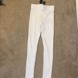 Forever 21 white leggings juniors xs